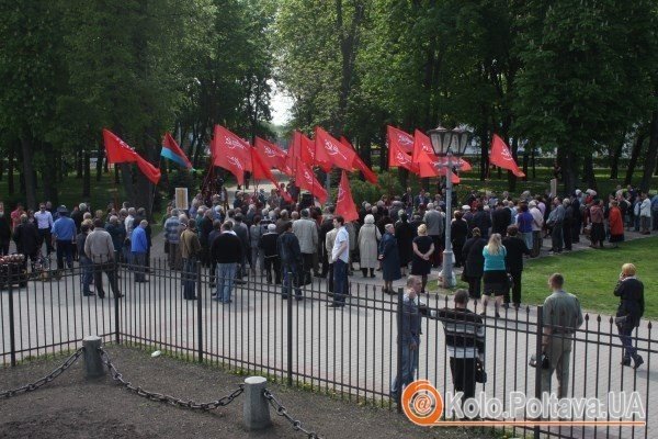 Першотравень на Полтавщині: міліціонери відзвітували щодо провокацій