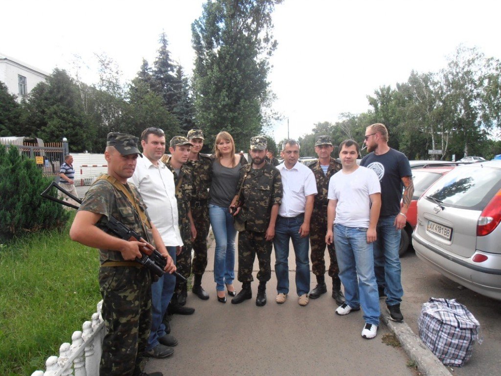 Полтавський Автомайдан з’їздив на Схід України аби допомоги військовим