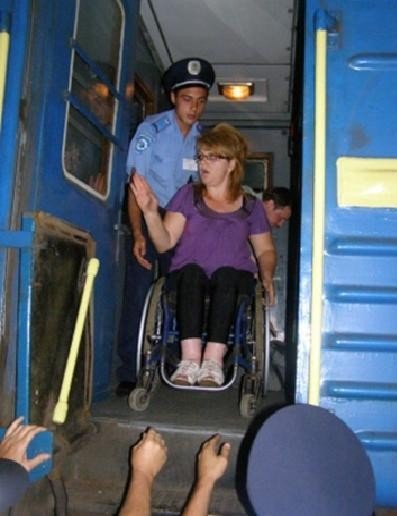 Полтавські вокзали перевірили на доступність для людей з особливими потребами (фото)