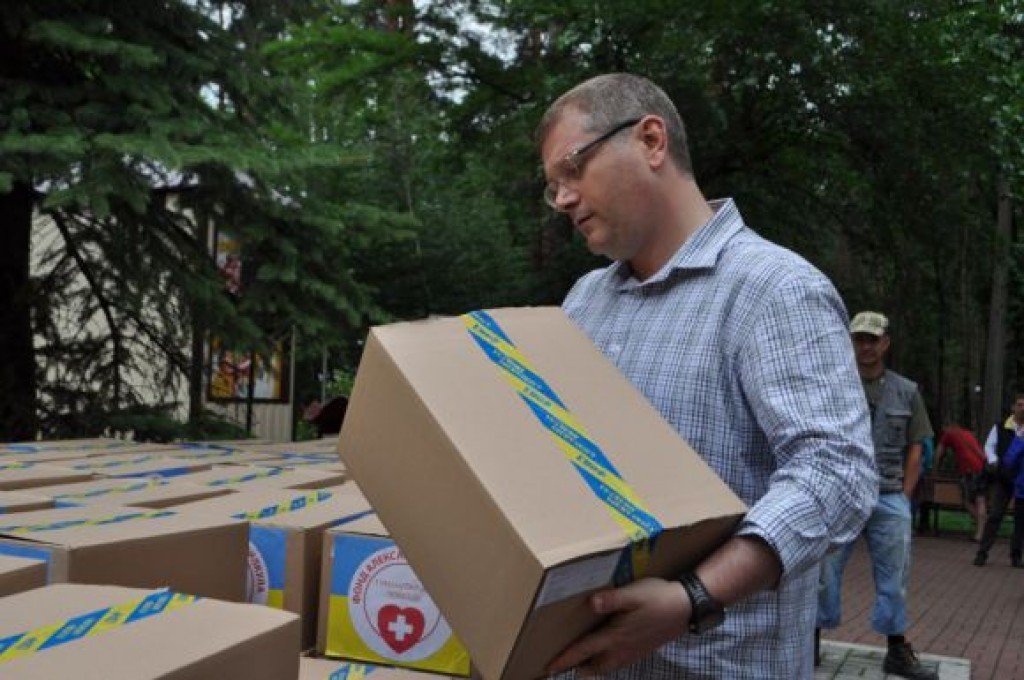 Вілкул доставив в Донецьку область гуманітарну допомогу в табори біженців із зони конфлікту