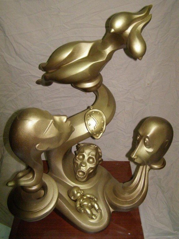 Скульптор з Полтавщини виліпив голого Путіна