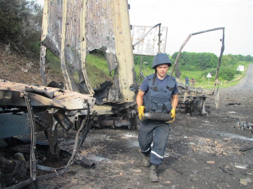 Вантажівка із боєприпасами у Полтаві вибухнула, бо здетонував снаряд – УМВС