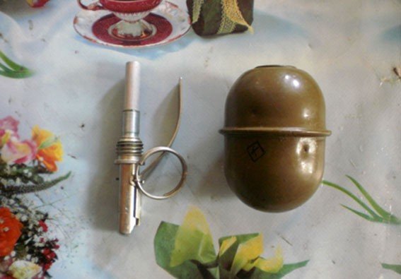 Чоловік з Полтавщини придбав гранату «на всякий випадок»