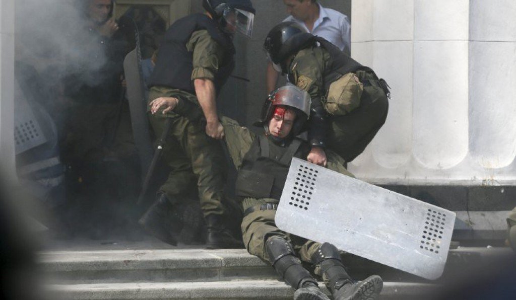 Три смерті від гранати під час протесту в Києві