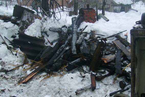 У Гадячі від вогню рятували рідкісних голубів