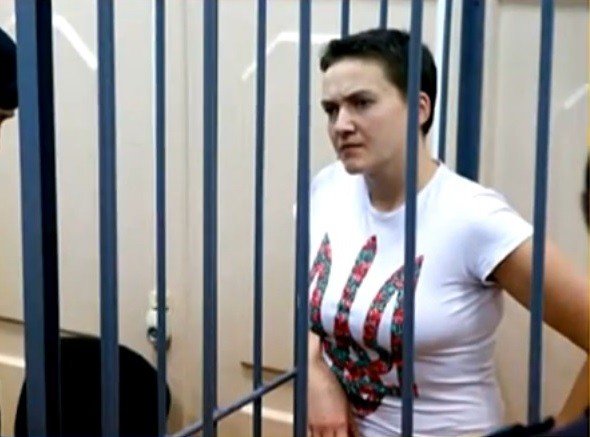У Росії українку Надію Савченко засудили до 22 років