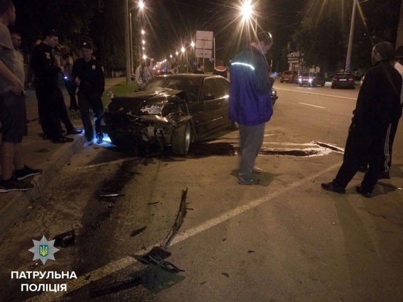 У Полтаві на вулиці Калініна розбились 4 автівки