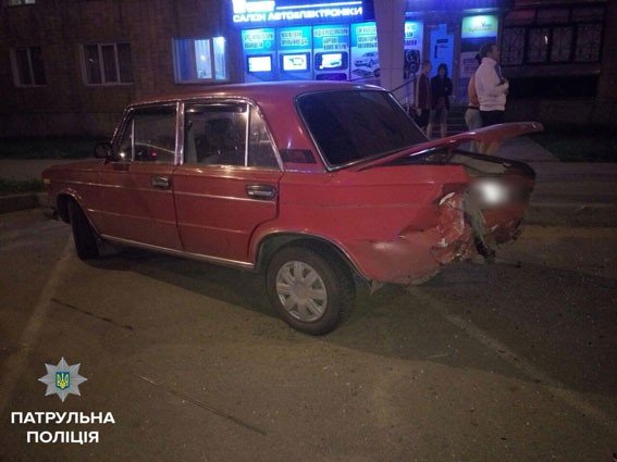 У Полтаві на вулиці Калініна розбились 4 автівки