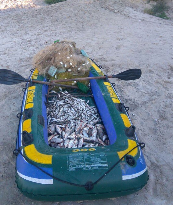 Чоловік «порибалив» у Кременчуцькому водосховищі на 8 тисяч