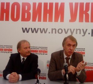 Микола Кульчинский та Володимир Огризко (зліва направо)