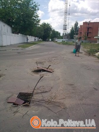 Водозливові комунікації травмують полтавців