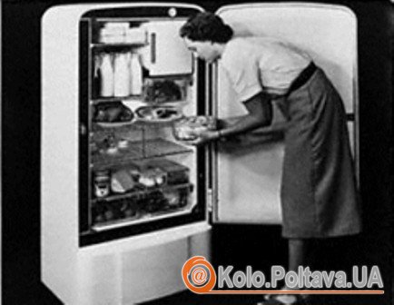 Холодильник 1950-х годов Фото: calend.ru