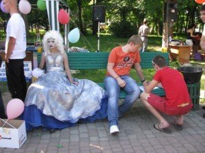 Лава у парку "Перемога". Фото Ніни Король.
