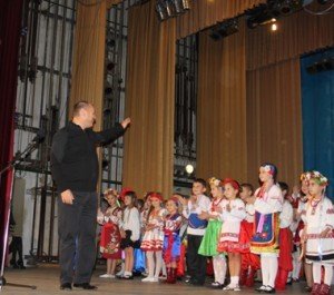 Олександр Мамай на відбірному конкурсі "Міні-Міс та Міні-Містер Полтави – 2011».