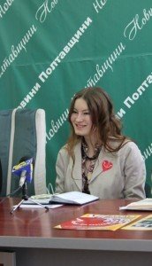 Голова Полтавського штабу благодійного Фонду «Серце до серця» Наталія Удовиченко