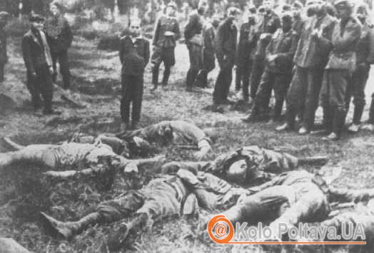 Така ж трагедія сталася в Лубнах. 15-го жовтня 1941 року фашисти розстріляли кілька тисяч євреїв (Фото з nnm.ru)