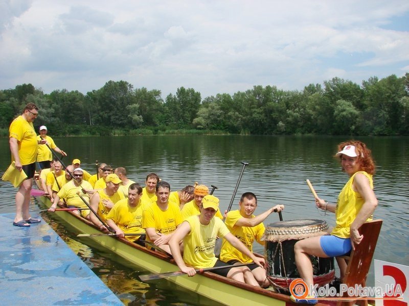 Полтавські дракони, фото dragonboat.poltava.ua.