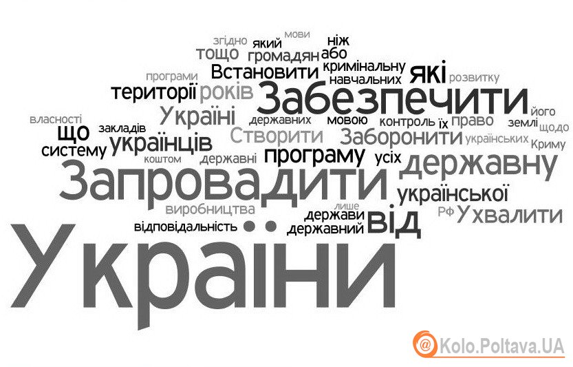 Аналіз програм партій-кандидатів у ВР: які слова політики використовують найчастіше (частина 2)
