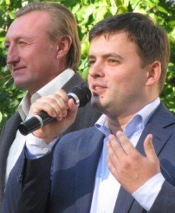 Олександр Залужний та Володимир Макар (зліва направо)