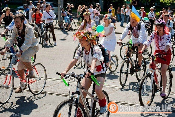 Полтавці планують велопробіг у столиці (фото з сайту tsn.ua)