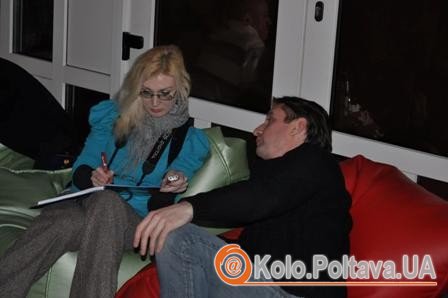 Жадан виступав у Полтаві і дав ексклюзивне інтерв’ю "Колу"