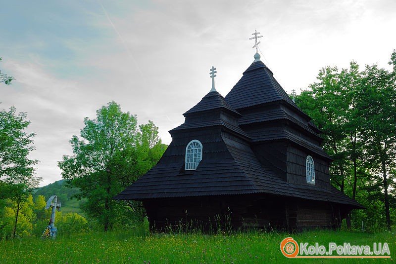 Фото Михайлівської церкви, с. Ужок. автор – Юрій Репало