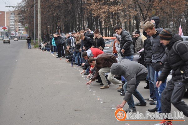 Автомобілісти запалили свічки пам’яті жертв ДТП