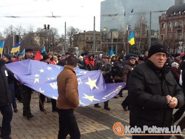 Євромайдан сьогодні, 1 грудня (фото Ірини Земляної)