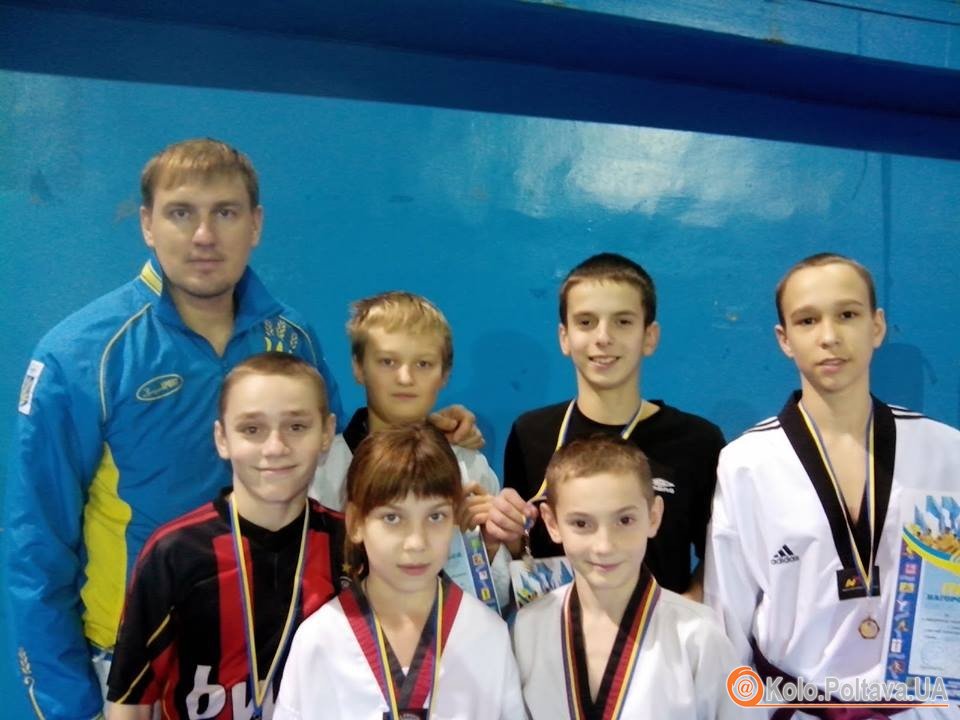 Тхеквондисти Полтави привезли 12 медалей із Києва