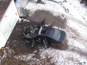 Хвиля підпалів авто на Полтавщині: міліції заперечує зв'язок між ними