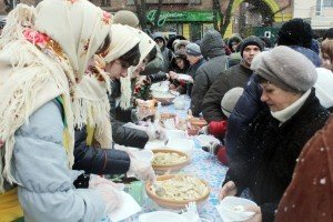 Новорічні вечорниці у Полтаві: з'їли близько 200 кілограмів вареників