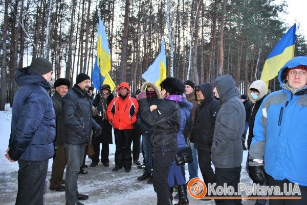 Мітинг автомайдану. Фото Вікторії Родічевої