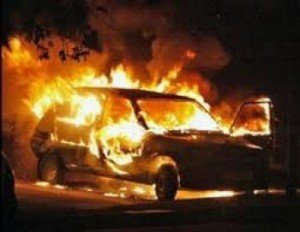 Пожежа на Полтавщині: у Машівці згорів автомобіль