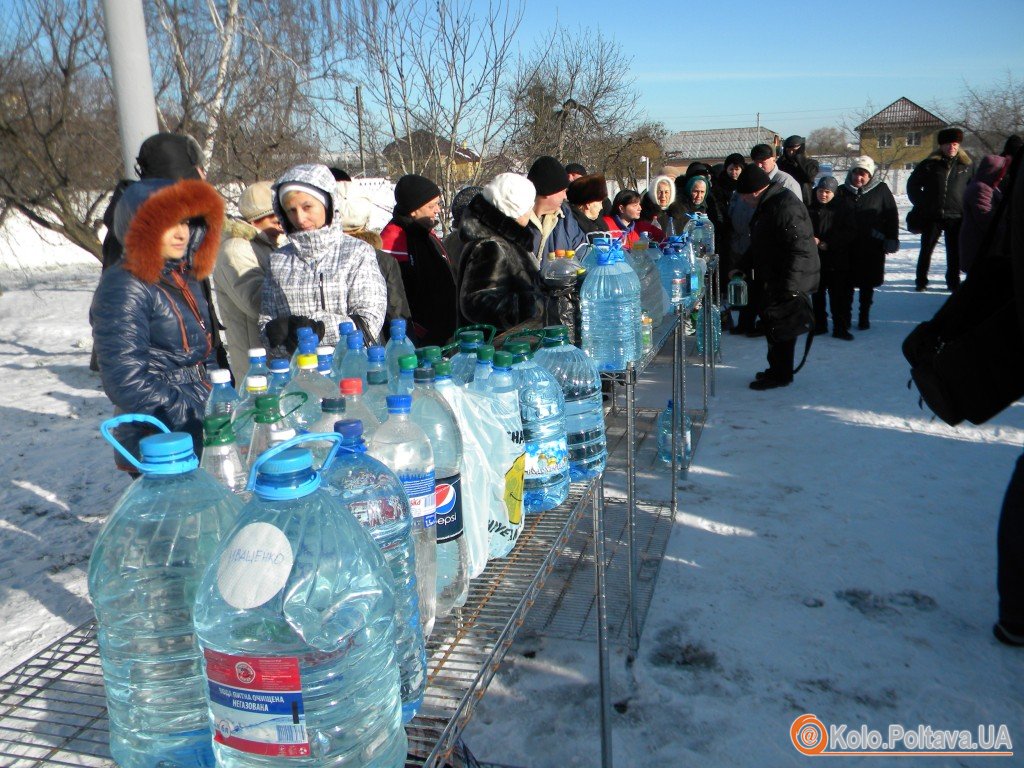 Полтавців запрошують охрестити воду