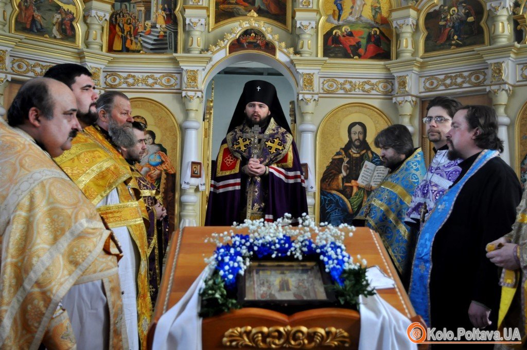 На Сорок Севастійських мучеників до Полтави привезли мироточиву ікону