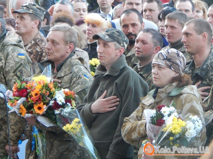 150 демобілізованих бійців повернулися на Полтавщину (ФОТО)
