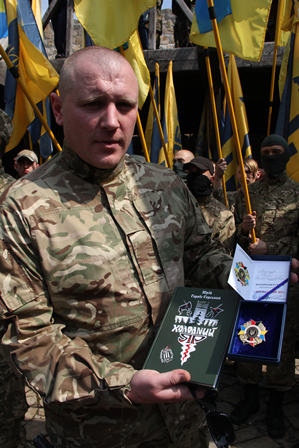 Командир батальйону «Полтава» отримав орден «Холодний Яр»