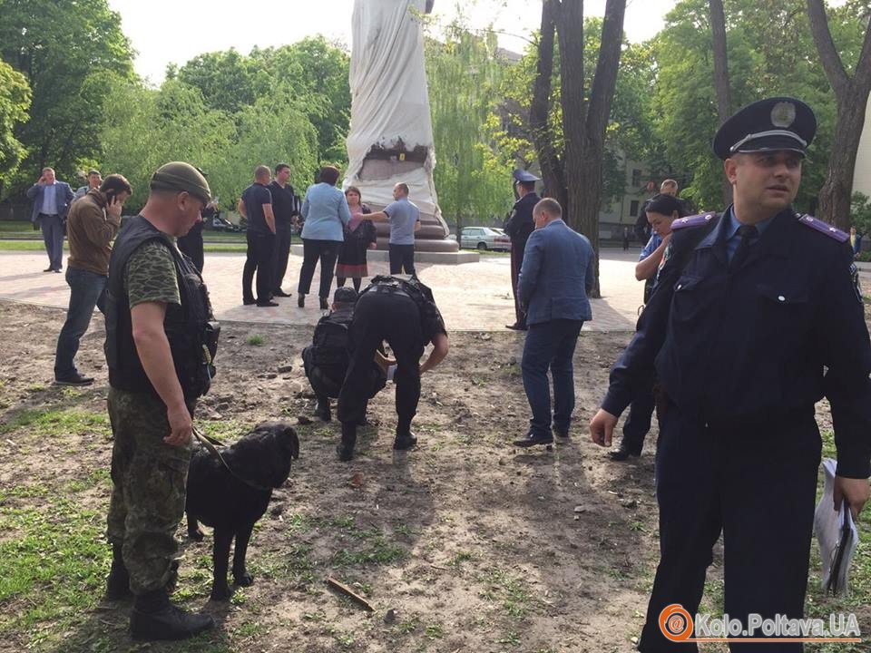 У Полтаві намагались підірвати пам’ятник Мазепі: «Коло» перевіряє інформацію