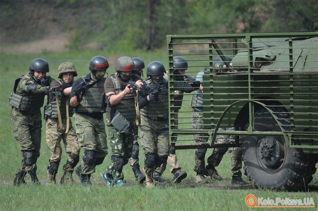 Бійці батальйону Полтава провели тактичні навчання (ФОТО, ВІДЕО)