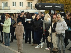 У центрі Полтави відбувся концерт з феєрверком