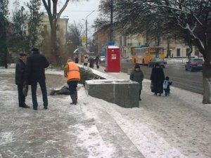 Фото: Сніг не став проблемою для полтавців