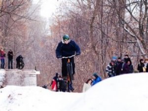 Фото: У Полтаві пройде зимова велосипедна гонка