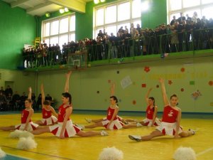 Фото: Факультет філології виборов Кубок ректора ПНПУ із черлідингу