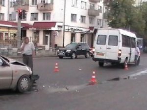 Фото: ДТП: травмовано 3 пасажирів полтавської маршрутки