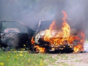 У полтавки згорів автомобіль