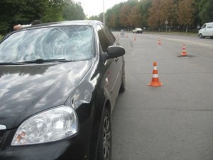 Фото: У Полтаві водій «Шевроле» збив 70-річну бабусю