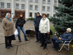 Полтавські мітингувальники голодують другий день