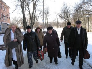 Фото: Воїни-афганці провідали товаришів по зброї у полтавській психлікарні