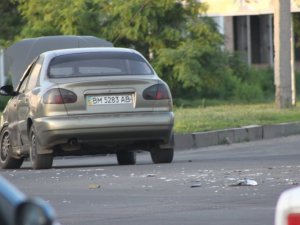 Фото: ДТП у Полтаві: на перехресті зіткнулися два легковика(фото)