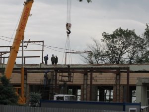 У Полтаві огородили місце, на якому традиційно проводять концерт до Свята галушки